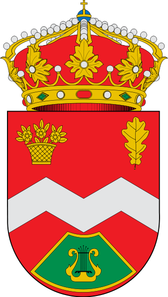 Escudo de San Martín de la Virgen de Moncayo/Arms (crest) of San Martín de la Virgen de Moncayo