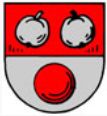 Wappen von Allmersbach am Weinberg/Arms (crest) of Allmersbach am Weinberg