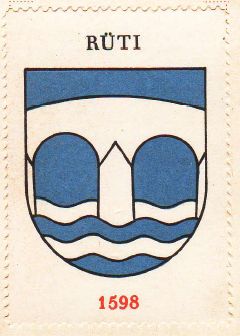 Wappen von/Blason de Rüti (Glarus)