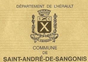 Blason de Saint-André-de-Sangonis