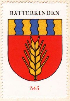 Wappen von/Blason de Bätterkinden