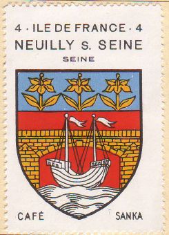 Blason de Neuilly-sur-Seine/Coat of arms (crest) of {{PAGENAME