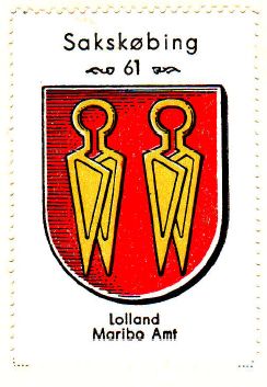 Coat of arms (crest) of Sakskøbing