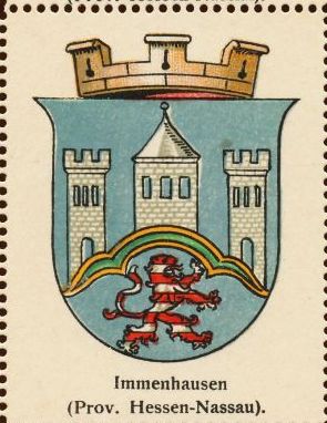 Wappen von Immenhausen (Hessen)/Coat of arms (crest) of Immenhausen (Hessen)
