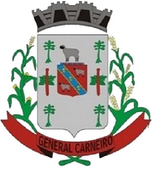 Brasão de General Carneiro (Paraná)/Arms (crest) of General Carneiro (Paraná)