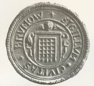 Seal (pečeť) of Brumov-Bylnice