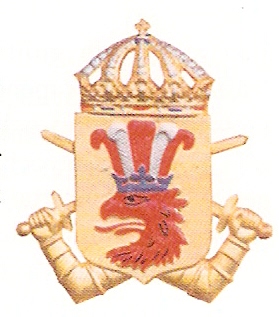 Coat of arms (crest) of the 6th Armoured Regiment Northern Scania Regiment, Swedish Army