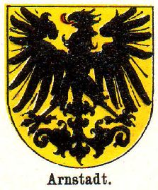 Wappen von Arnstadt/Coat of arms (crest) of Arnstadt