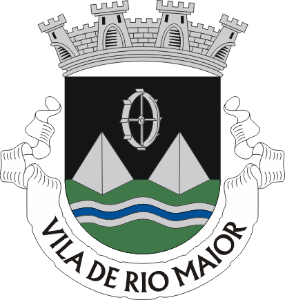 Coat of arms (crest) of Rio Maior (city)
