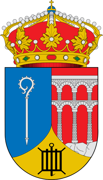 Escudo de Abades (Segovia)/Arms (crest) of Abades (Segovia)