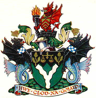 Arms (crest) of Rhondda