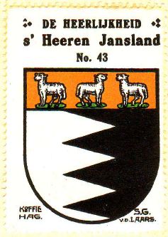 Wapen van 's Heerenjansland / Arms of 's Heerenjansland