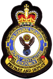 Coat of arms (crest) of the No 1 Air Terminal Squadron, Royal Australian Air Force