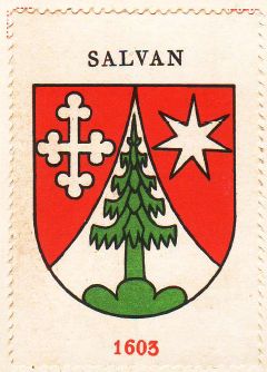 Wappen von/Blason de Salvan (Wallis)