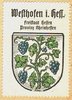 Wappen von Westhofen (Rheinhessen)