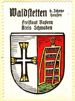 Wappen von Waldstetten (Günzburg)/Coat of arms (crest) of Waldstetten (Günzburg)