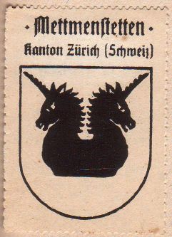 Wappen von/Blason de Mettmenstetten