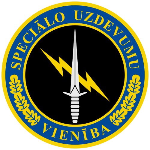 Coat of arms (crest) of the Special Tasks Unit, Latvia