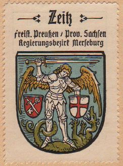 Wappen von Zeitz/Coat of arms (crest) of Zeitz