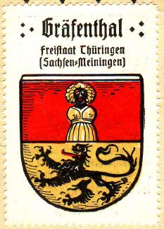 Wappen von Gräfenthal/Coat of arms (crest) of Gräfenthal