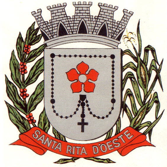 Coat of arms (crest) of Santa Rita d'Oeste