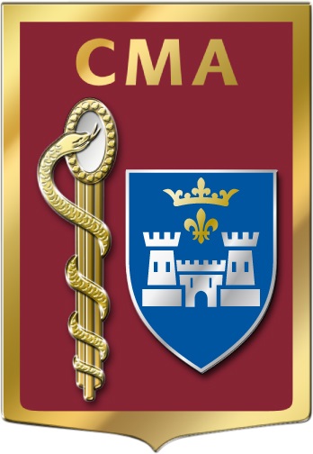 Blason de Armed Forces Military Medical Centre Angoulême, France/Arms (crest) of Armed Forces Military Medical Centre Angoulême, France