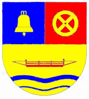 Wappen von Hude (Nordfriesland) / Arms of Hude (Nordfriesland)