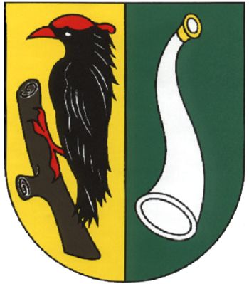 Wappen von Spechtshorn/Arms (crest) of Spechtshorn