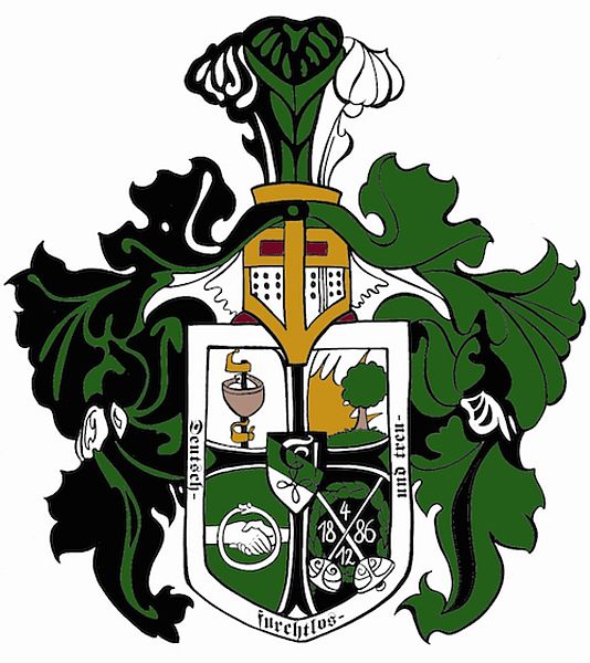 Coat of arms (crest) of Akademische Burschenschaft Leder Leoben