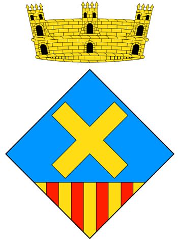 Escudo de Camós/Arms (crest) of Camós