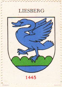 Wappen von/Blason de Liesberg