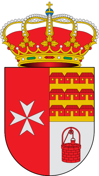 Escudo de Villar del Pozo/Arms (crest) of Villar del Pozo
