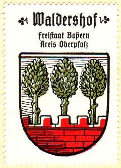 Wappen von Waldershof/Coat of arms (crest) of Waldershof