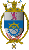 Coat of arms (crest) of the Almirante Castro e Silva Naval Base, Brazilian Navy