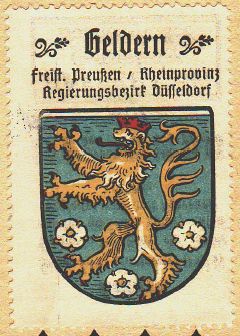 Wappen von Geldern/Coat of arms (crest) of Geldern