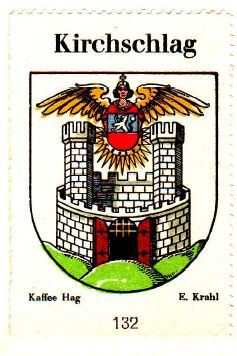 Wappen von Kirchschlag in der Buckligen Welt/Coat of arms (crest) of Kirchschlag in der Buckligen Welt