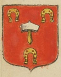 Arms (crest) of Farriers in Bolbec