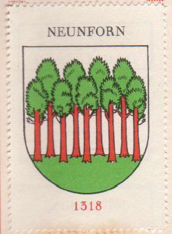 Wappen von/Blason de Oberneunforn