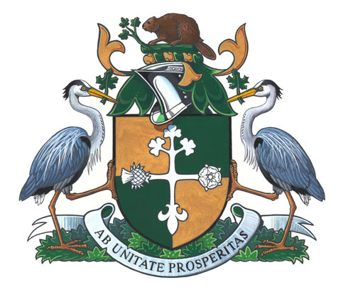 Arms (crest) of Richmond (Quebec)