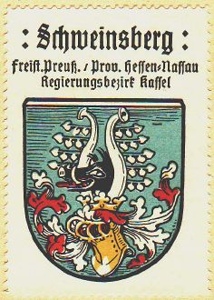Wappen von Schweinsberg/Coat of arms (crest) of Schweinsberg