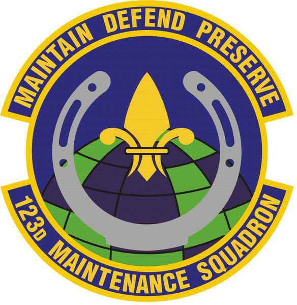 File:123rd Maintenance Squadron, Kentucky Air National Guard.png