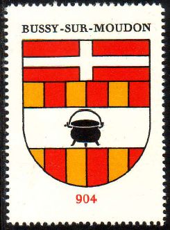 Wappen von/Blason de Bussy-sur-Moudon