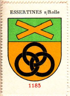Wappen von/Blason de Essertines-sur-Rolle