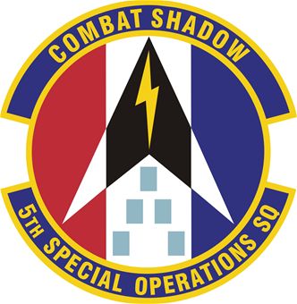 Coat of arms (crest) of the 5th Special Operations Squadron, US Air Force