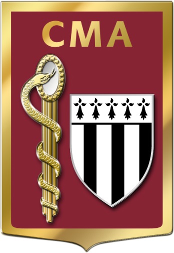 Blason de Armed Forces Military Medical Centre Rennes, France/Arms (crest) of Armed Forces Military Medical Centre Rennes, France