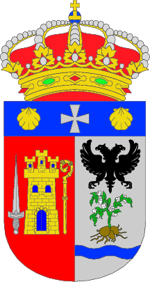 Escudo de Rabé de las Calzadas/Arms (crest) of Rabé de las Calzadas