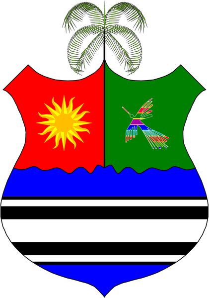 Escudo de Santo Domingo de los Tsáchilas/Arms of Santo Domingo de los Tsáchilas