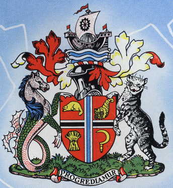 Arms (crest) of Ellesmere Port