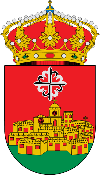 Escudo de Aldeanueva de Santa Cruz/Arms (crest) of Aldeanueva de Santa Cruz
