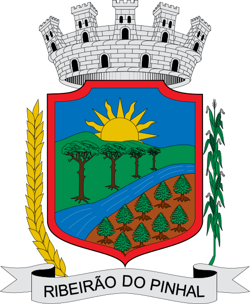 Arms (crest) of Ribeirão do Pinhal